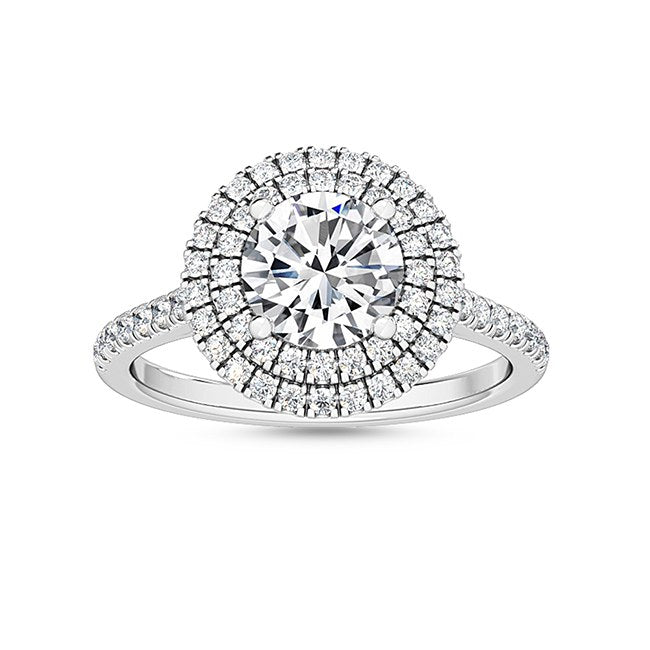 18K Engagement Ring 0.31 ctw SJR55541RD