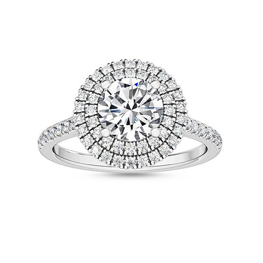 18K Engagement Ring 0.31 ctw SJR55541RD