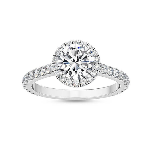 18K Engagement Ring 0.31 ctw SJR55542RD