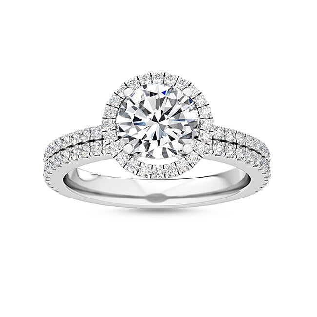 18K Engagement Ring 0.31 ctw SJR55544RD