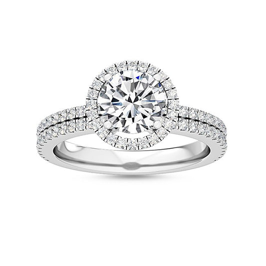 18K Engagement Ring 0.31 ctw SJR55544RD