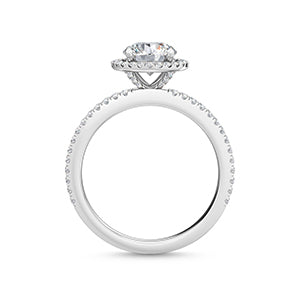 18K Engagement Ring 0.31 ctw SJR55544RD