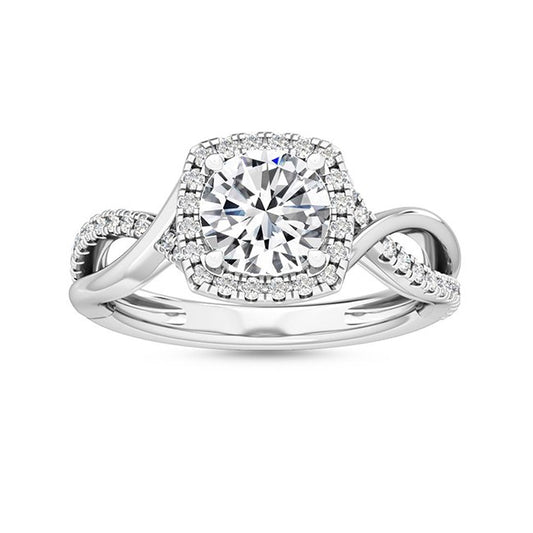 18K Engagement Ring 0.31 ctw SJR55582RD
