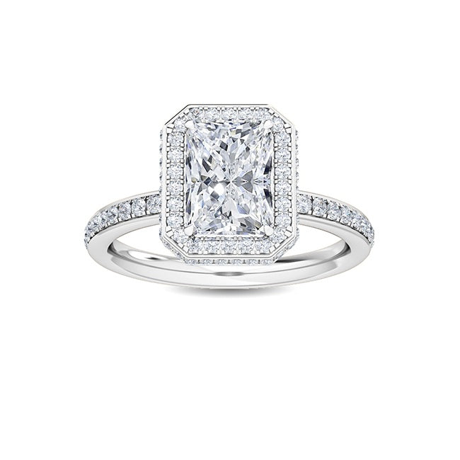 18K Engagement Ring 0.58 ctw SJR56001