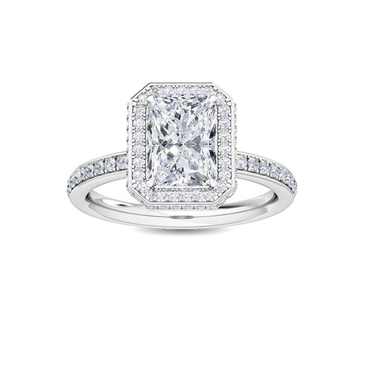 18K Engagement Ring 0.58 ctw SJR56001