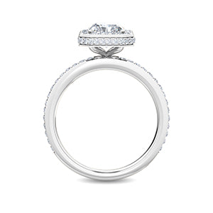 18K Engagement Ring 0.58 ctw SJR56001