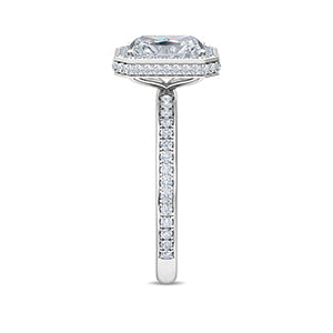 18K Engagement Ring 0.58 ctw SJR56001