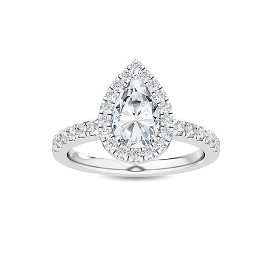 18K Engagement Ring 0.75 ctw SJR56051