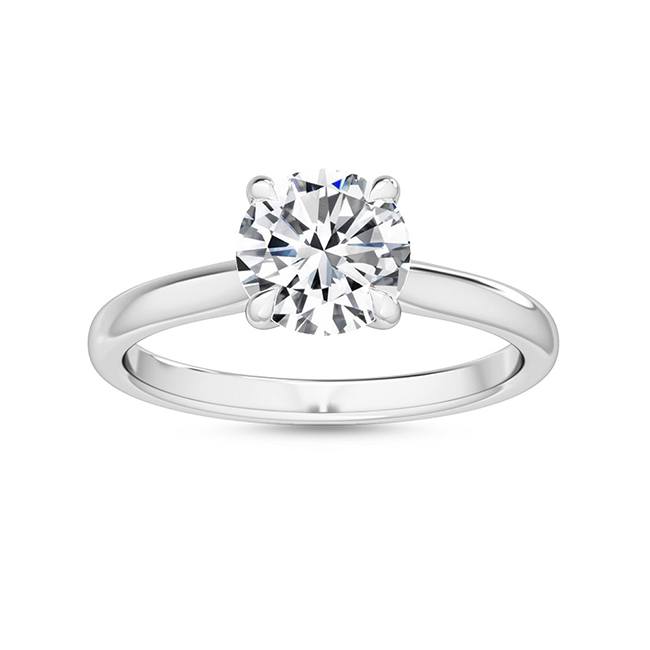 MT03 14KW Gold Lab Grown Diamond Engagement Ring