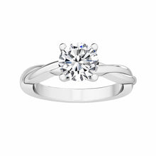 將圖片載入圖庫檢視器 MT09 18K White Gold Lab Grown Diamond Engagement Ring
